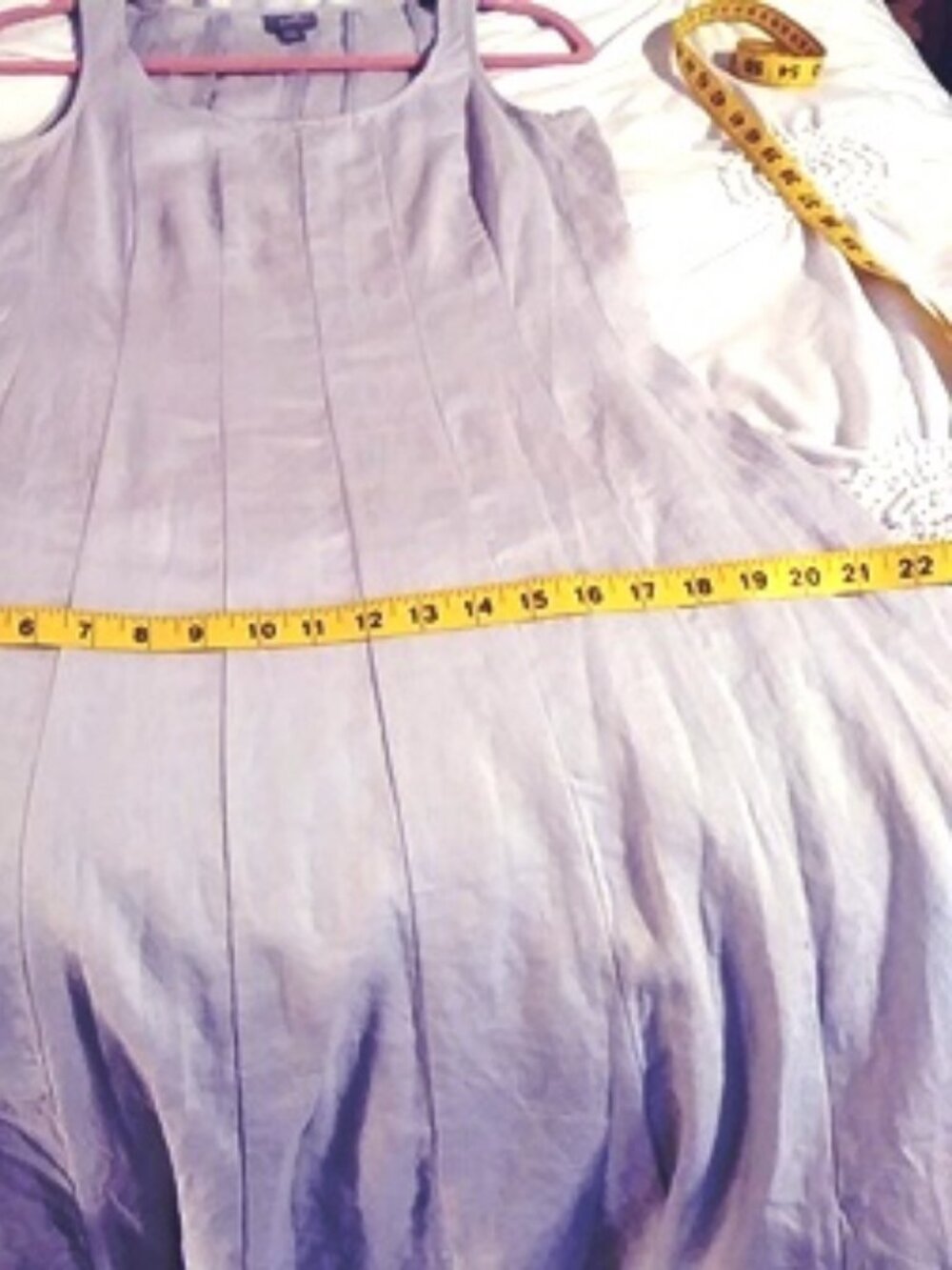 J.JILL 100% Linen Sleeveless Maxi Dress Size S - Picture 9 of 10